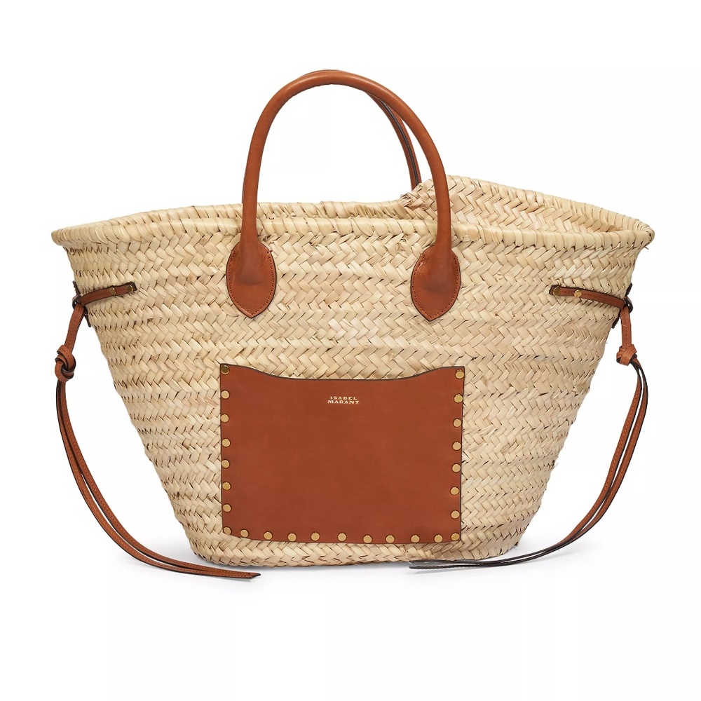 Isabel Marant Cadix Woven Straw Tote NWOT